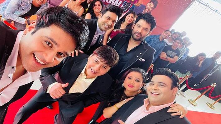 the kapil sharma show shooting starts comedian shares team photo KPJ the kapil sharma show shooting starts comedian shares team photo KPJ