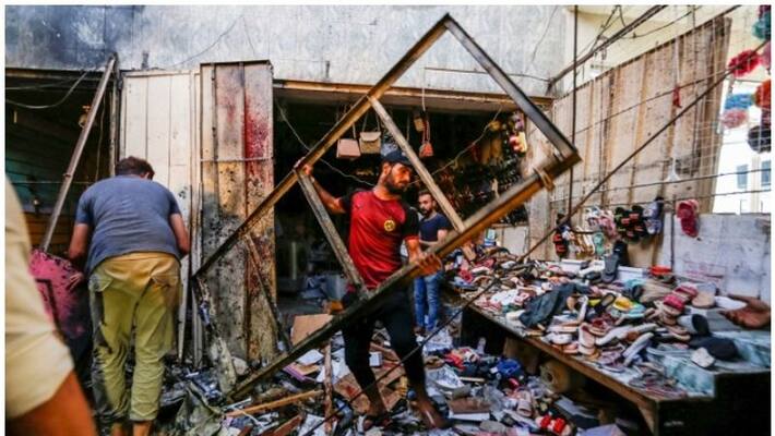 Bomb blast kills at least 35 people in Baghdad Bomb blast kills at least 35 people in Baghdad