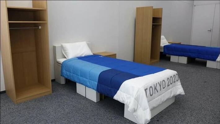 Tokyo Olympics 2020: know the truth of Anti sex beds given to athletes in games village dva Tokyo Olympics 2020: know the truth of Anti sex beds given to athletes in games village dva