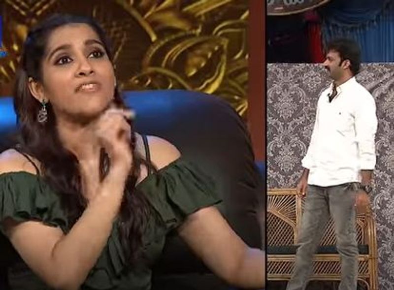 మొదటగా వచ్చిన పృథ్వీని పట్టుకుని ఏజ్ గ్యాప్పై ఓ ఆట ఆడుకుంటుంది యాంకర్ రష్మీ. దీంతో పృథ్వీ బిక్కమొహం వేశాడు.