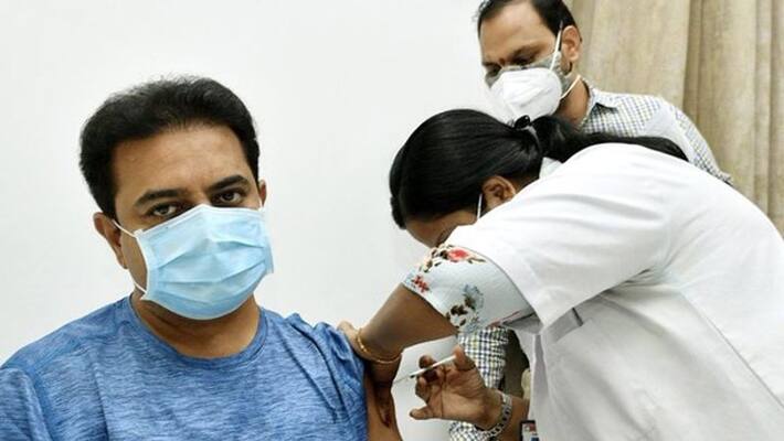 minister ktr take vaccine today ksp minister ktr take vaccine today ksp