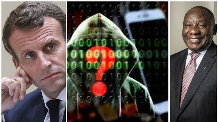 French President Macron Among Potential Pegasus Spyware Targets Report French President Macron Among Potential Pegasus Spyware Targets Report