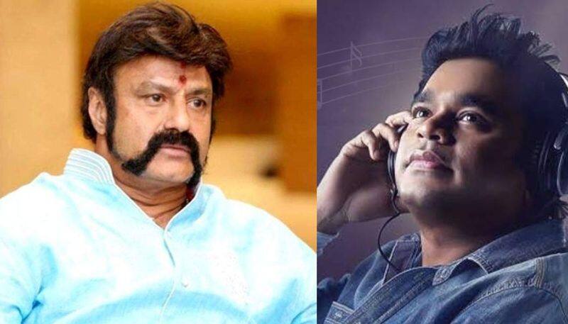 Nobody knows this clown ... #whoisbalakrishna Action in support of AR Rahman ..!