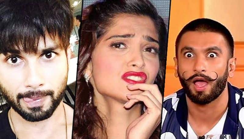 Ranveer Singh to Sonam Kapoor to Shahid Kapoor: 7 shocking confessions made  by Bollywood celebrities