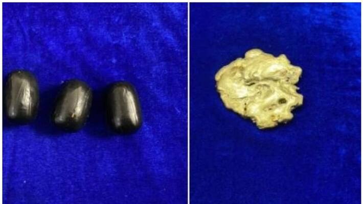 Passenger held for smuggling gold worth 40 lakh Passenger held for smuggling gold worth 40 lakh