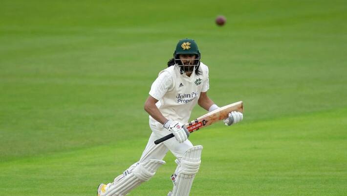 County Select XI's Opener Haseeb Hameed hits ton against India County Select XI's Opener Haseeb Hameed hits ton against India