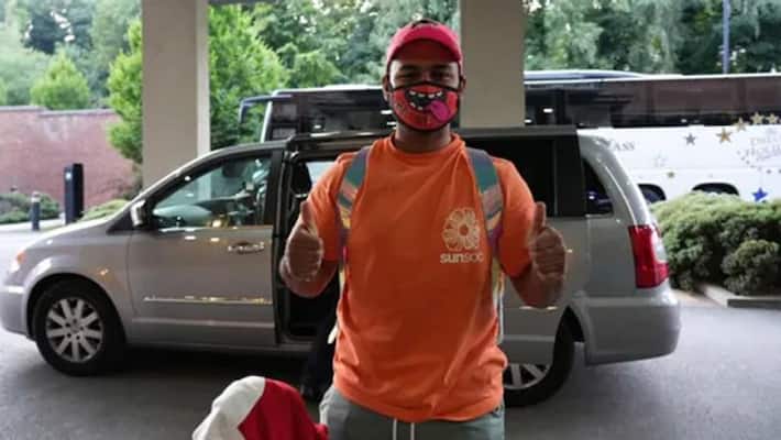 Rishabh Pant return back to Team India after recovering from COVID-19 dva Rishabh Pant return back to Team India after recovering from COVID-19 dva