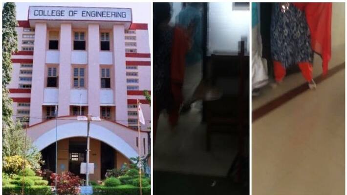ksu protest in CET engineering college kerala technical university ksu protest in CET engineering college kerala technical university