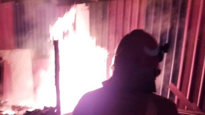 Fire breaks out at furniture shop Fire breaks out at furniture shop