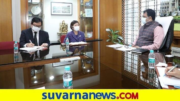 DCM Ashwath Narayan Meets Japan Consulate general snr DCM Ashwath Narayan Meets Japan Consulate general snr