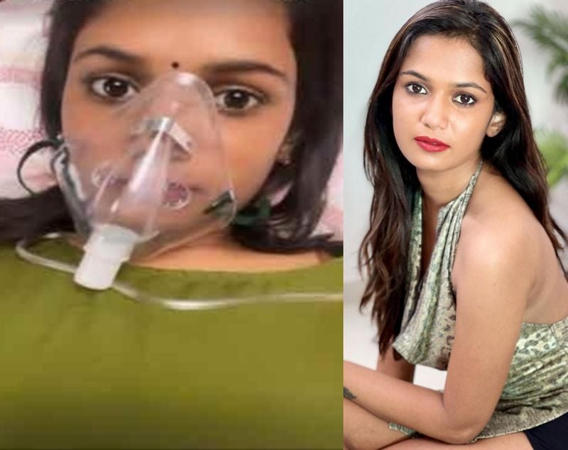 ఆక్సిజన్ మాస్క్ ధరించి ఉన్న అరియానా అనారోగ్యం పాలైన ఉన్నట్లు ఉన్న ఫోటోలు ఇంస్టాగ్రామ్ స్టేటస్ లో పోస్ట్ చేశారు. మొదట ఆ ఫోటోలు చూసి కంగారు పడిన ఫ్యాన్స్ తరువాత విషయం తెలుసుకొని హమ్మయ్యా అనుకున్నారు.