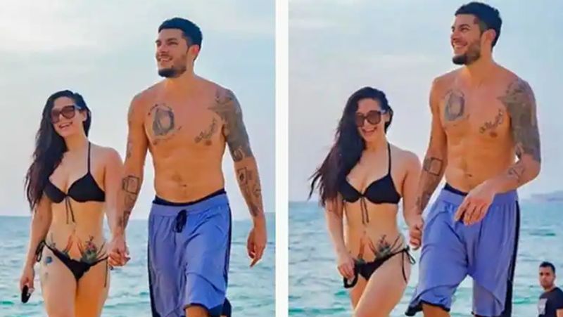 Jackie shroff daughter krishna shroff shares a topless photo on magazine cover disha patani reacts BRD