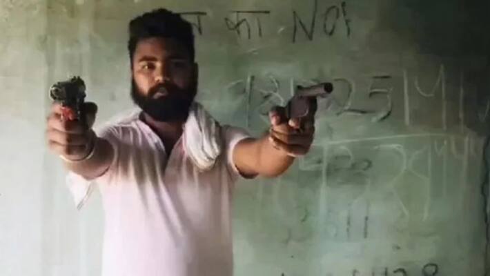 Desire to be a mafia don Shared a video of him pointing a gun arrest Desire to be a mafia don Shared a video of him pointing a gun arrest