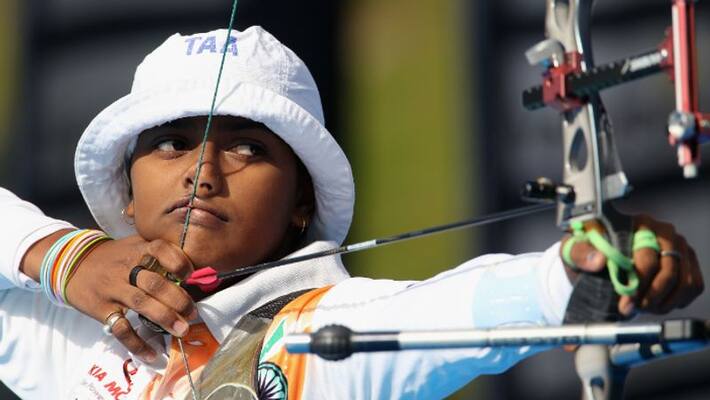 Tokyo Olympics, Archer Deepika reached the quarterfinals of women's individual eventt spb Tokyo Olympics, Archer Deepika reached the quarterfinals of women's individual eventt spb