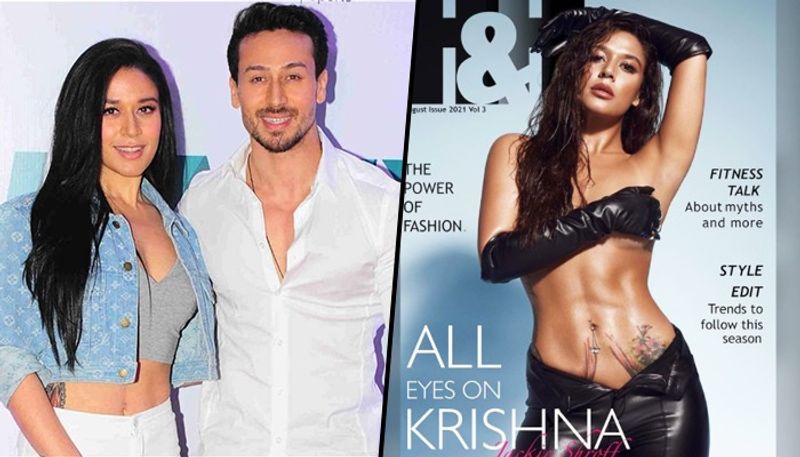Tiger Shroff sister Krishna Shroff goes topless take a look