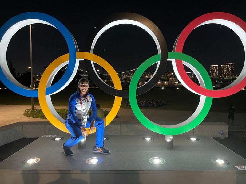 Indian athletes team in Olympics Opening Ceremony pics CRA