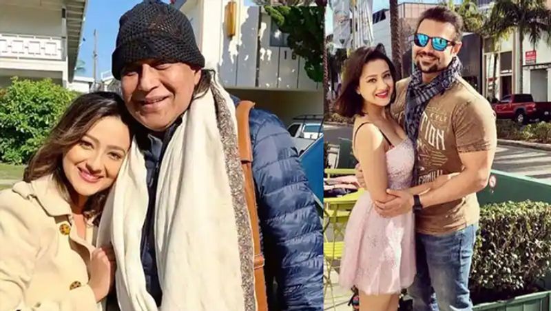 mithun chakraborty daughter in law madalsa sharma and husband mahaakshay chakraborty funny video KPJ