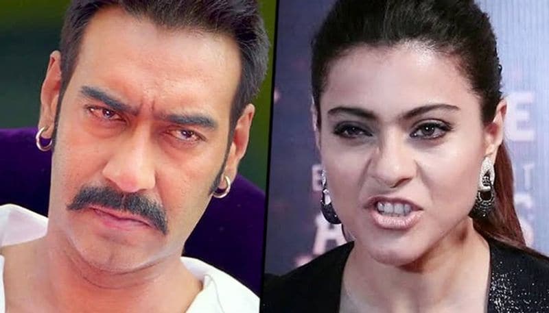 once ajay devgan name comes up with kangana ranaut makes kajol angry bjc