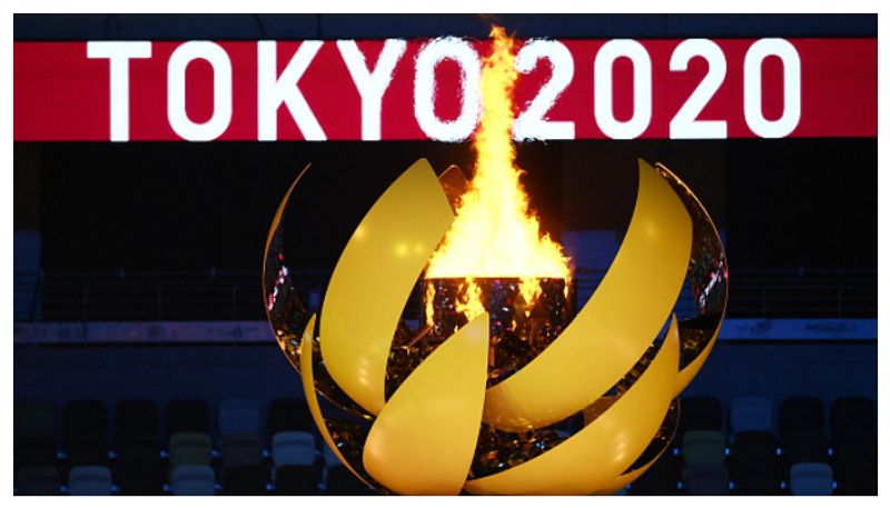 opening ceremony of Tokyo 2020 Olympics start with colorful event, march past, end with burning cauldron spb