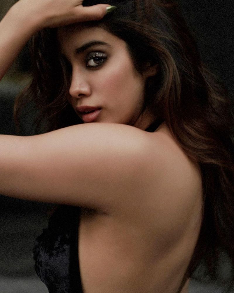 janvi kapoor latest hot stylish stunning dress photo shoot