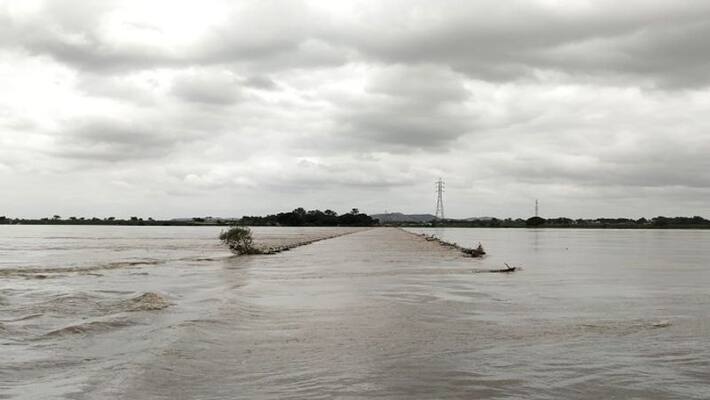 Reduced Flood at Nargund in Gadag grg Reduced Flood at Nargund in Gadag grg