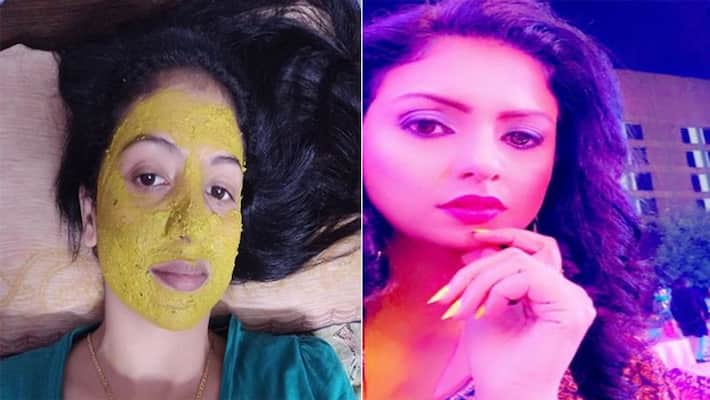 Mohammed Shami wife Hasin Jahan get trolled on her picture with face pack dva Mohammed Shami wife Hasin Jahan get trolled on her picture with face pack dva