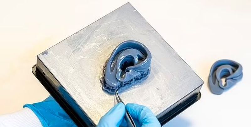 Britain new ear is been made for 10 year old girl in lab with 3D printing technology kpn
