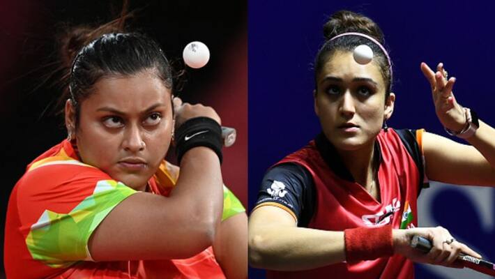 Sutirtha Mukherjee and Manika Batra qualify for 2nd round of table tennis in Tokyo 2020 olympics spb Sutirtha Mukherjee and Manika Batra qualify for 2nd round of table tennis in Tokyo 2020 olympics spb