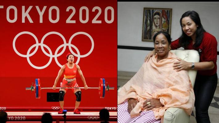 Tokyo Olympics: Mirabai Chanu's parents in tears after she wins silver medal Tokyo Olympics: Mirabai Chanu's parents in tears after she wins silver medal
