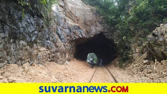 Track Cleared and Rubble Removed Near Dudhsagar grg Track Cleared and Rubble Removed Near Dudhsagar grg