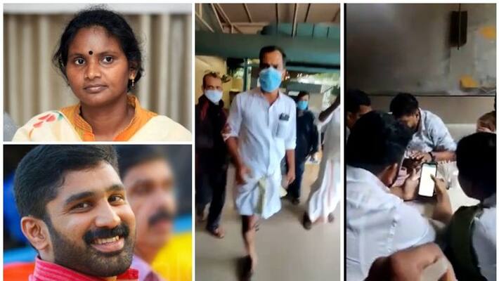 Ramya Haridas, Balram and group at hotel to eat, later explains it was to buy parcel, case against hotel Ramya Haridas, Balram and group at hotel to eat, later explains it was to buy parcel, case against hotel