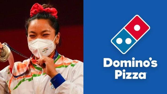Dominos offers Olympic medal winner Mirabai Chanu free pizza for life Dominos offers Olympic medal winner Mirabai Chanu free pizza for life