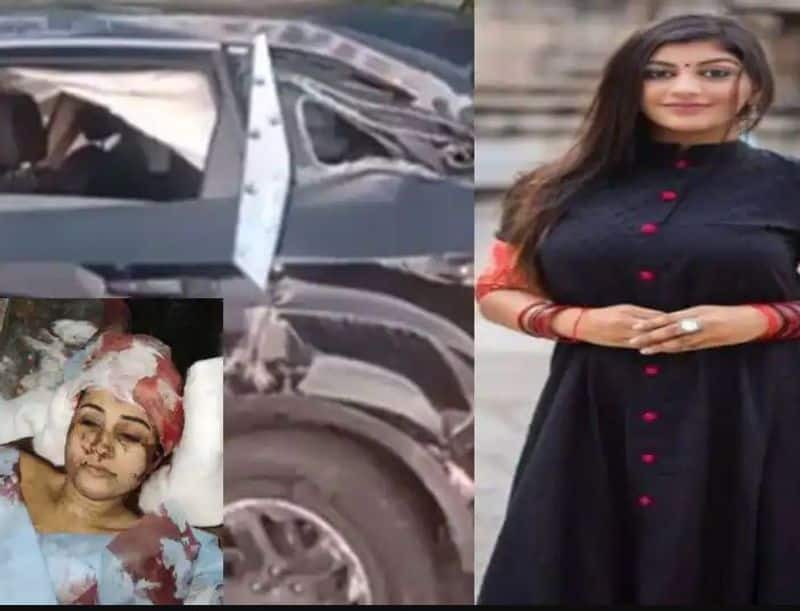 Actress Yashika anand who met car accident latest photo on hospital bed going viral