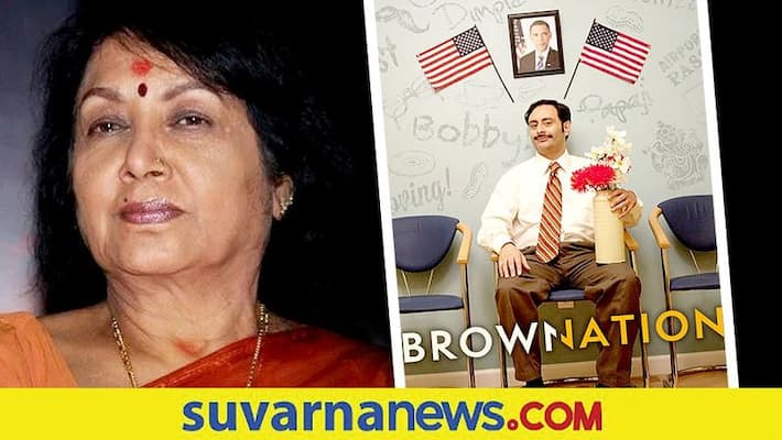 Kannada actress Jayanthi in English comedy drama Brown Nation vcs Kannada actress Jayanthi in English comedy drama Brown Nation vcs