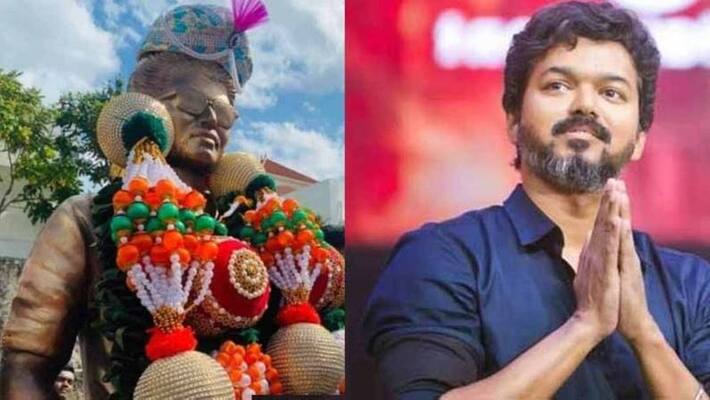 surprising gift from fans to hero vijay erects his statue ksr surprising gift from fans to hero vijay erects his statue ksr