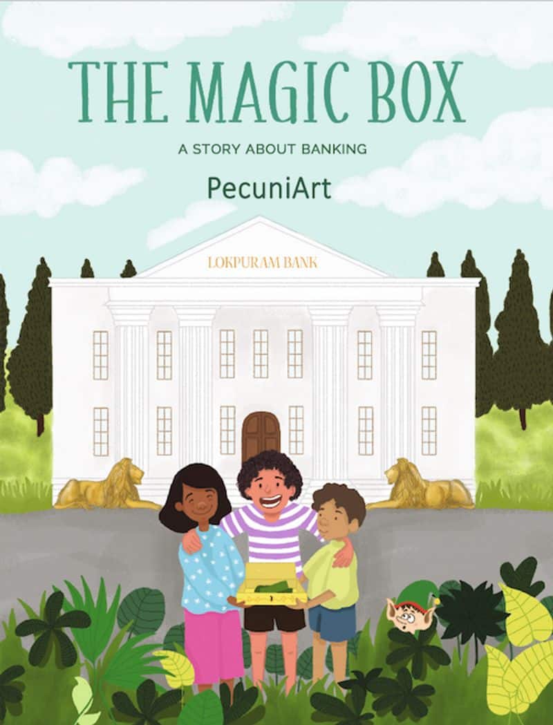 Readin Magic Box A kids book on basic banking by Nithya Sridharan