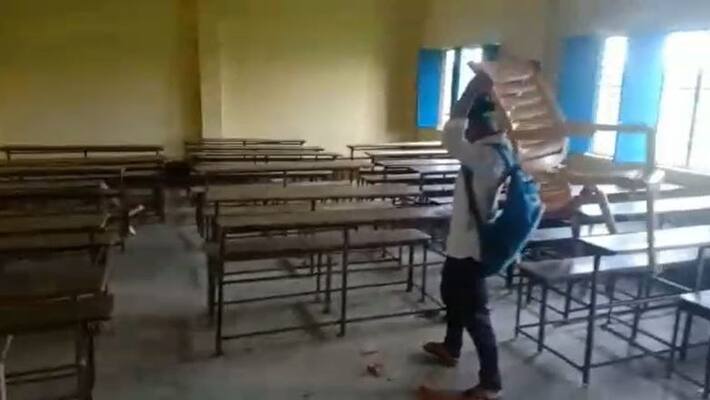 school director brutally beaten student in guntur district school director brutally beaten student in guntur district
