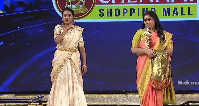 senior actor rajyalakshmi shocking comments on anchor suma dress ksr