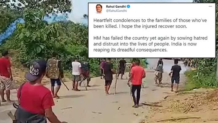 Rahul Gandhi tweet on AssamMizoramBorder conflict kpa Rahul Gandhi tweet on AssamMizoramBorder conflict kpa