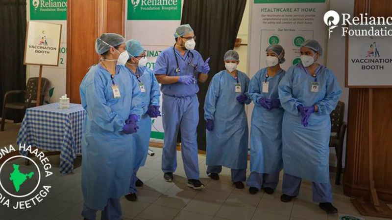 Reliance Foundation Vaccination Mission administers over 10 lakh COVID-19 doses to RIL employees and their family members