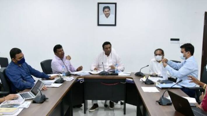 minister mekapati goutham reddy review meeting on industrial department akp minister mekapati goutham reddy review meeting on industrial department akp