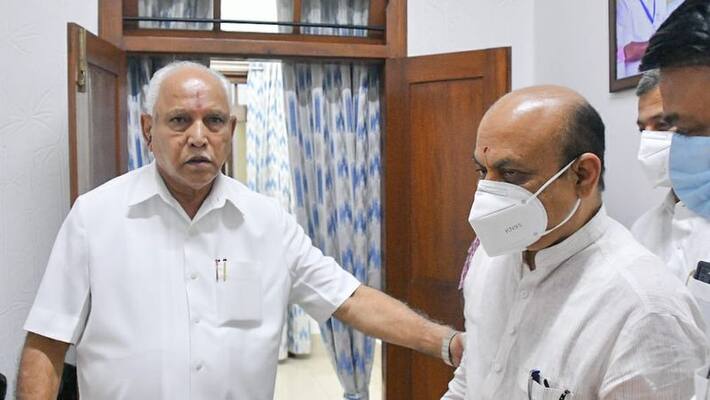 Minister Post Aspirants Meets BS Yediyurappa in his Resident snr Minister Post Aspirants Meets BS Yediyurappa in his Resident snr