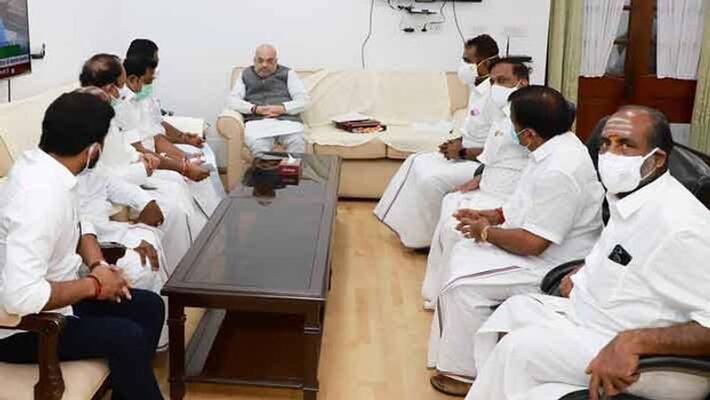 OPS EPS What was the background of the Amit Shah meeting? OPS EPS What was the background of the Amit Shah meeting?
