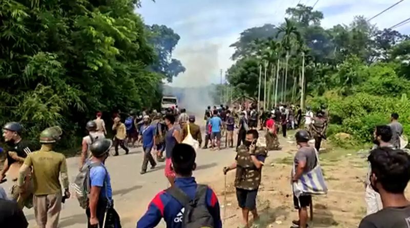 Border conflict Ongoing conflict in Assam and Mizoram