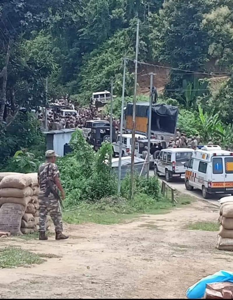 Border conflict Ongoing conflict in Assam and Mizoram