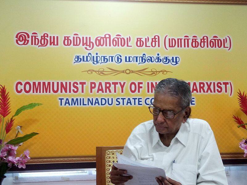 Real Communist Leader .. Comrade Sankarayya announced the award amount of 10 lakhs to the Corona Fund.