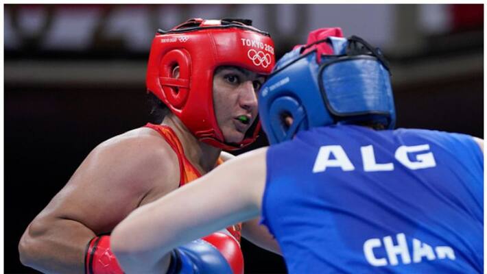 Tokyo Olympics, pooja rani qualify for quarter final of boxing women's middleweight event spb Tokyo Olympics, pooja rani qualify for quarter final of boxing women's middleweight event spb