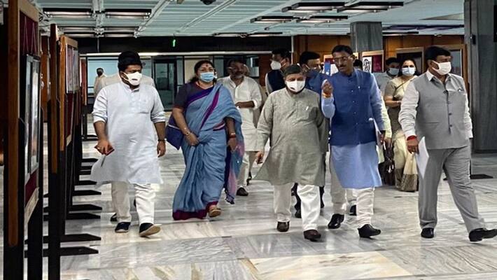 Parliamentary Standing Committee on IT meeting to discuss on Pegasus espionage scandal, BJP Members boycotted DHA Parliamentary Standing Committee on IT meeting to discuss on Pegasus espionage scandal, BJP Members boycotted DHA