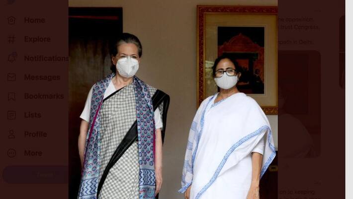 Mamata Banerjee meets Sonia Gandhi Rahul in Delhi gcw Mamata Banerjee meets Sonia Gandhi Rahul in Delhi gcw