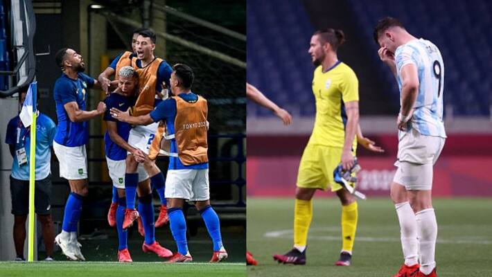 Brazil reached quarterfinals of Tokyo 2020 Olympics football, Argentina out from group stage spb Brazil reached quarterfinals of Tokyo 2020 Olympics football, Argentina out from group stage spb